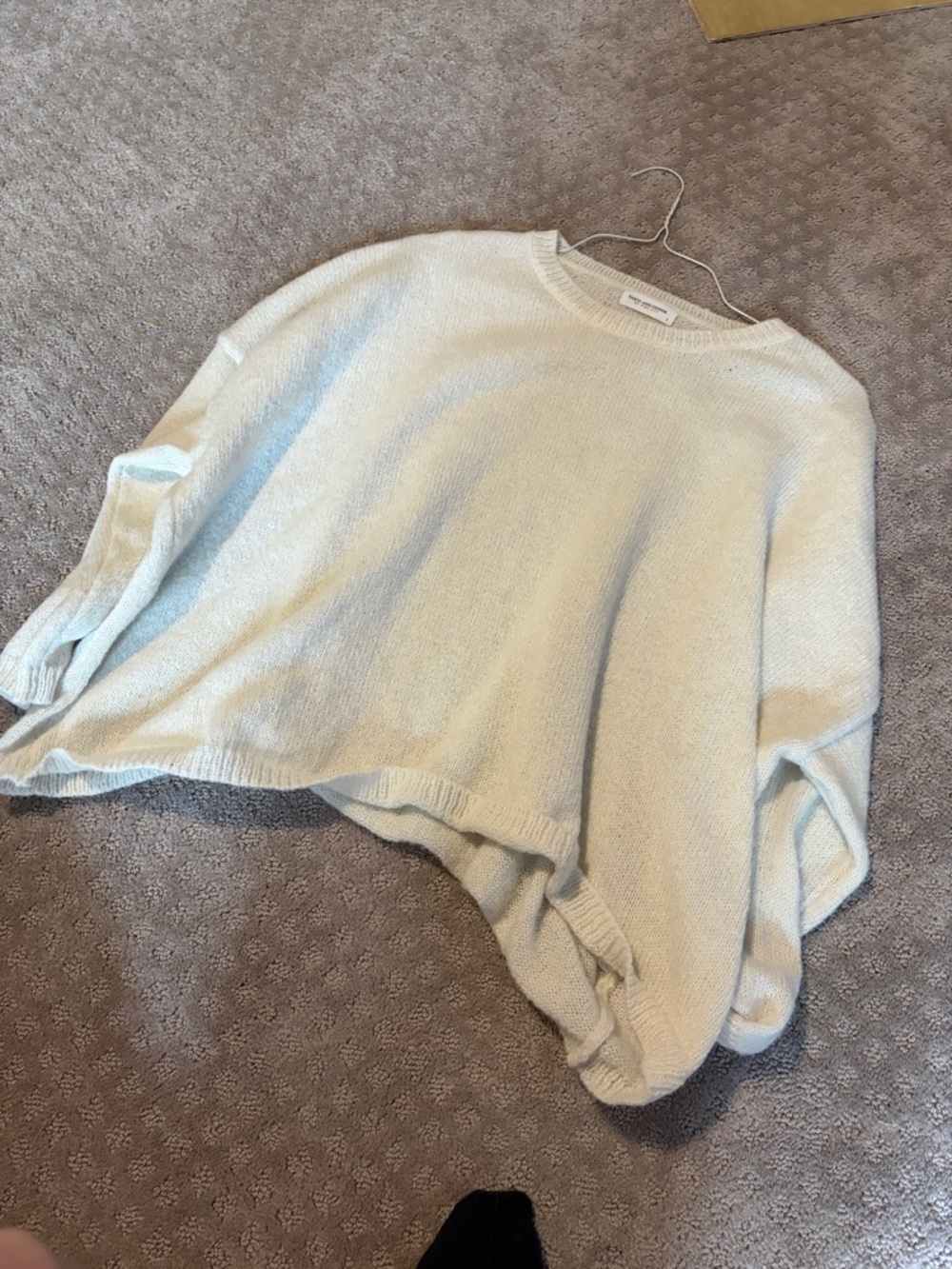 Pink Lily Light Cream Crewneck Sweater